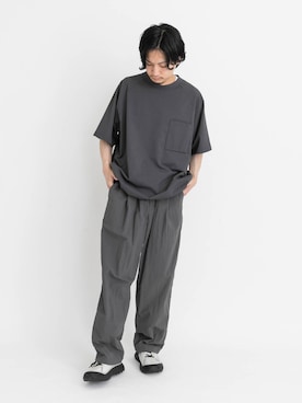 平田望夢さん（メンズ・172cm）の夏コーディネート
