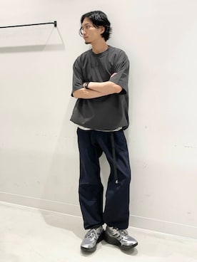 平田望夢さん(メンズ・172cm)の夏コーディネート