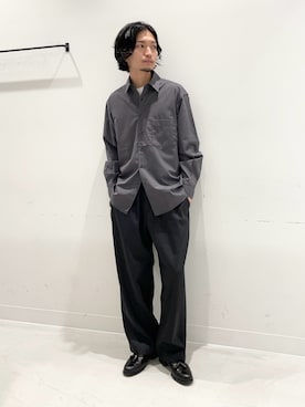 平田望夢さん（メンズ・172cm）の秋コーディネート