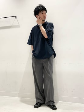 平田望夢さん（メンズ・172cm）の春コーディネート