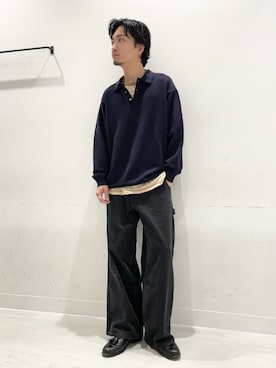 「URBAN RESEARCH（アーバンリサーチ）のアイテム（キャップ）」を使った、平田望夢さん（メンズ・172cm）の夏コーディネート