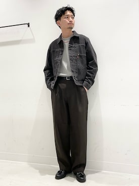 平田望夢さん（メンズ・172cm）の春コーディネート
