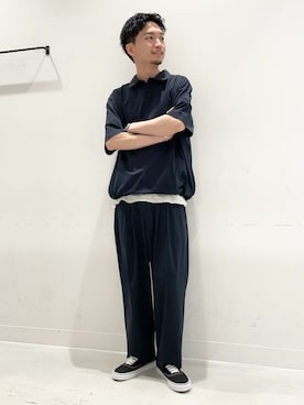 平田望夢さん（メンズ・172cm）の春コーディネート