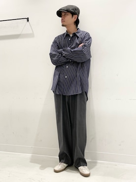 平田望夢さん（メンズ・172cm）の春コーディネート