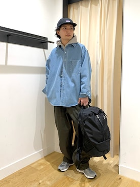 平田望夢さん（メンズ・173cm）の春コーディネート