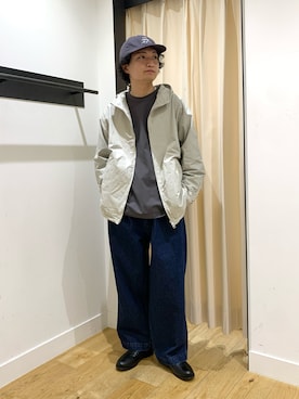 平田望夢さん(メンズ・173cm)の春コーディネート