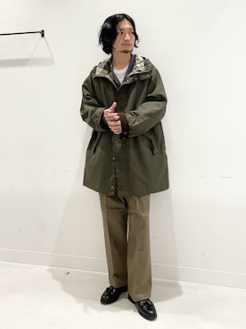 「アイテム（テーラードジャケット）」を使った、平田望夢さん（メンズ・172cm）の秋コーディネート