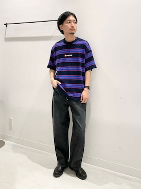 平田望夢さん(メンズ・172cm)の夏コーディネート