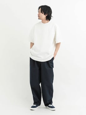 平田望夢さん(メンズ・172cm)の春コーディネート