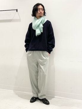 平田望夢さん（メンズ・172cm）の冬コーディネート
