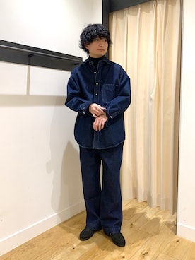 平田望夢さん（メンズ・173cm）の春コーディネート