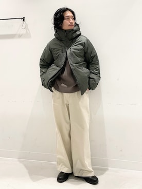 平田望夢さん(メンズ・172cm)の冬コーディネート