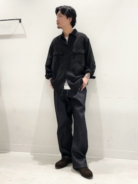 平田望夢さん(メンズ・172cm)の夏コーディネート