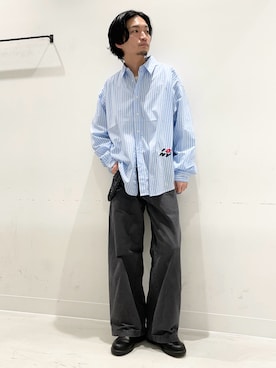 平田望夢さん（メンズ・172cm）の春コーディネート