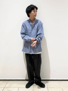 「アーバンリサーチ」｜平田望夢さん（メンズ・172cm）の秋コーディネート