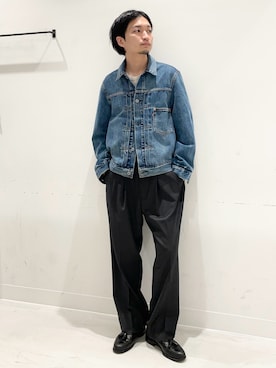 平田望夢さん（メンズ・172cm）の春コーディネート