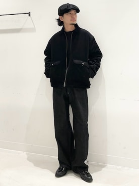 「URBAN RESEARCH Sonny Label（アーバンリサーチサニーレーベル）のアイテム」を使った、平田望夢さん（メンズ・172cm）の冬コーディネート