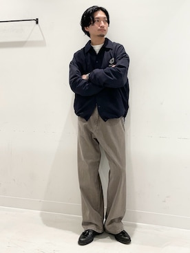 平田望夢さん（メンズ・172cm）の春コーディネート