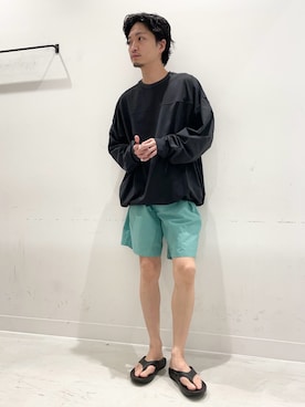 平田望夢さん（メンズ・172cm）の夏コーディネート