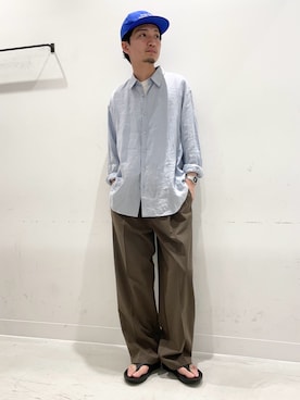 平田望夢さん（メンズ・172cm）の春コーディネート