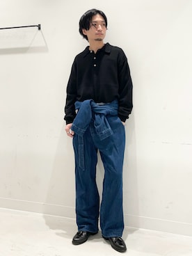 平田望夢さん（メンズ・172cm）の冬コーディネート