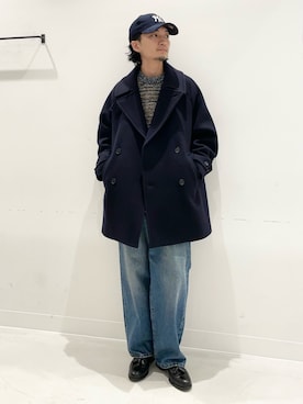 「アイテム（その他アウター）」を使った、平田望夢さん（メンズ・172cm）の秋コーディネート