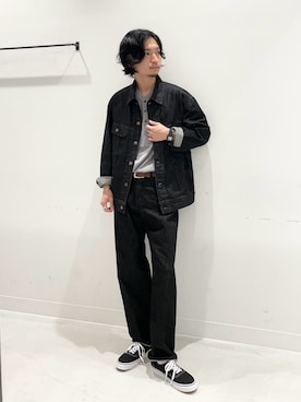 「LEE」｜平田望夢さん（メンズ・172cm）の秋コーディネート