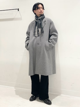 平田望夢さん(メンズ・172cm)の冬コーディネート