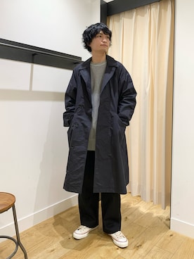 「CONVERSE（コンバース）のアイテム（その他）」を使った、平田望夢さん（メンズ・173cm）の春コーディネート