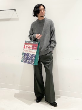 平田望夢さん（メンズ・172cm）の秋コーディネート