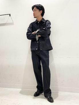 平田望夢さん(メンズ・172cm)の秋コーディネート