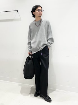 平田望夢さん（メンズ・172cm）の秋コーディネート