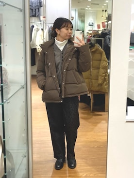 matsudaさん(レディース・162cm)の冬コーディネート