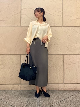 「URBAN RESEARCH（アーバンリサーチ）のアイテム」を使った、matsudaさん（レディース・162cm）の夏コーディネート