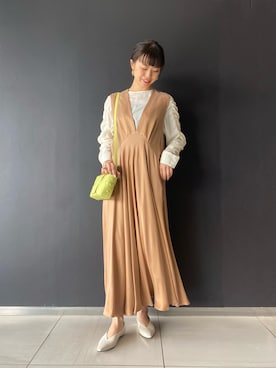 matsudaさん（レディース・162cm）の春コーディネート