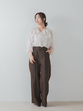 「URBAN RESEARCH ROSSO WOMEN（アーバンリサーチ　ロッソ）のアイテム」を使った、matsudaさん（レディース・162cm）の秋コーディネート
