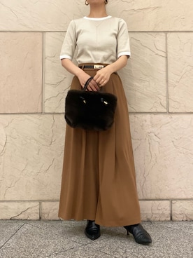 「お仕事コーデ」｜matsudaさん（レディース・162cm）の秋コーディネート