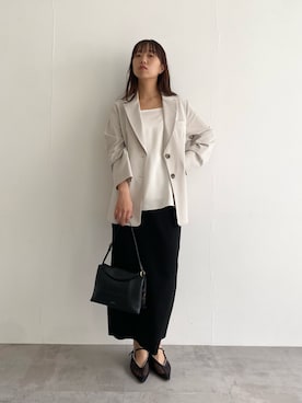 matsudaさん（レディース・162cm）の冬コーディネート