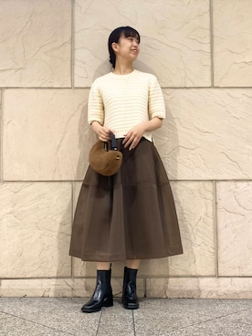 matsudaさん(レディース・162cm)の秋コーディネート