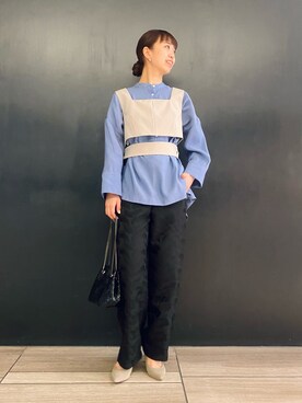 「春服デビュー宣言」｜「アイテム（その他トップス）」を使った、matsuさん（レディース・162cm）の春コーディネート
