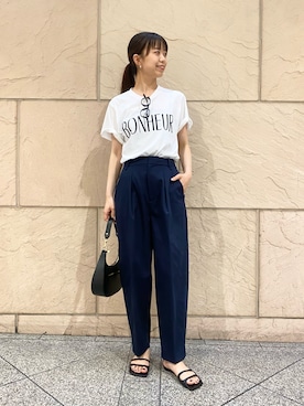 matsudaさん（レディース・162cm）の春コーディネート