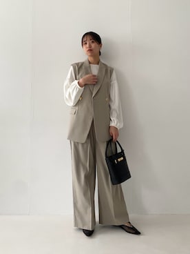 matsudaさん（レディース・162cm）の冬コーディネート