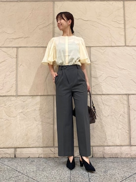 「URBAN RESEARCH ROSSO WOMEN（アーバンリサーチ　ロッソ）のアイテム」を使った、matsuさん（レディース・162cm）の夏コーディネート
