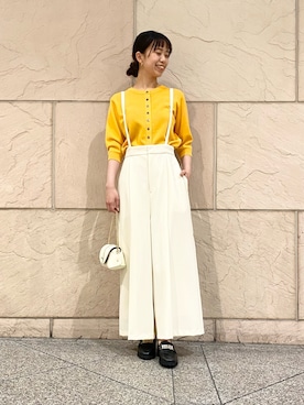 「URBAN RESEARCH ROSSO」｜「アイテム（アクセサリー）」を使った、matsuさん（レディース・162cm）の夏コーディネート