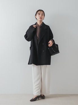 「URBAN RESEARCH ROSSO WOMEN（アーバンリサーチ　ロッソ）のアイテム」を使った、matsudaさん（レディース・162cm）の秋コーディネート