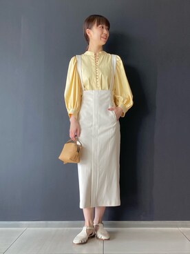 「URBAN RESEARCH ROSSO WOMEN（アーバンリサーチ　ロッソ）のアイテム（サンダル）」を使った、matsuさん（レディース・162cm）の春コーディネート