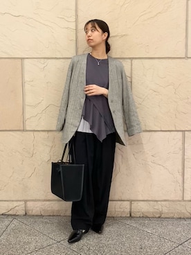 「URBAN RESEARCH ROSSO WOMEN（アーバンリサーチ　ロッソ）のアイテム」を使った、matsudaさん（レディース・162cm）の春コーディネート