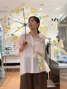 「URBAN RESEARCH ROSSO WOMEN（アーバンリサーチ　ロッソ）のアイテム」を使った、matsudaさん（レディース・162cm）の春コーディネート