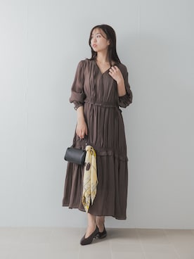 matsudaさん(レディース・162cm)の秋コーディネート
