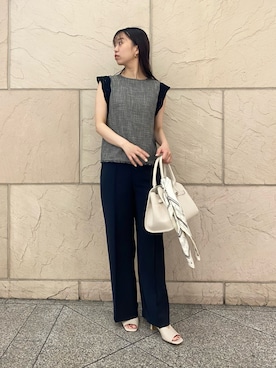 「URBAN RESEARCH ROSSO WOMEN（アーバンリサーチ　ロッソ）のアイテム」を使った、matsudaさん（レディース・162cm）の春コーディネート